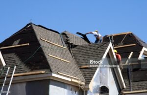 roof replacement Richmond VA installing new shingles