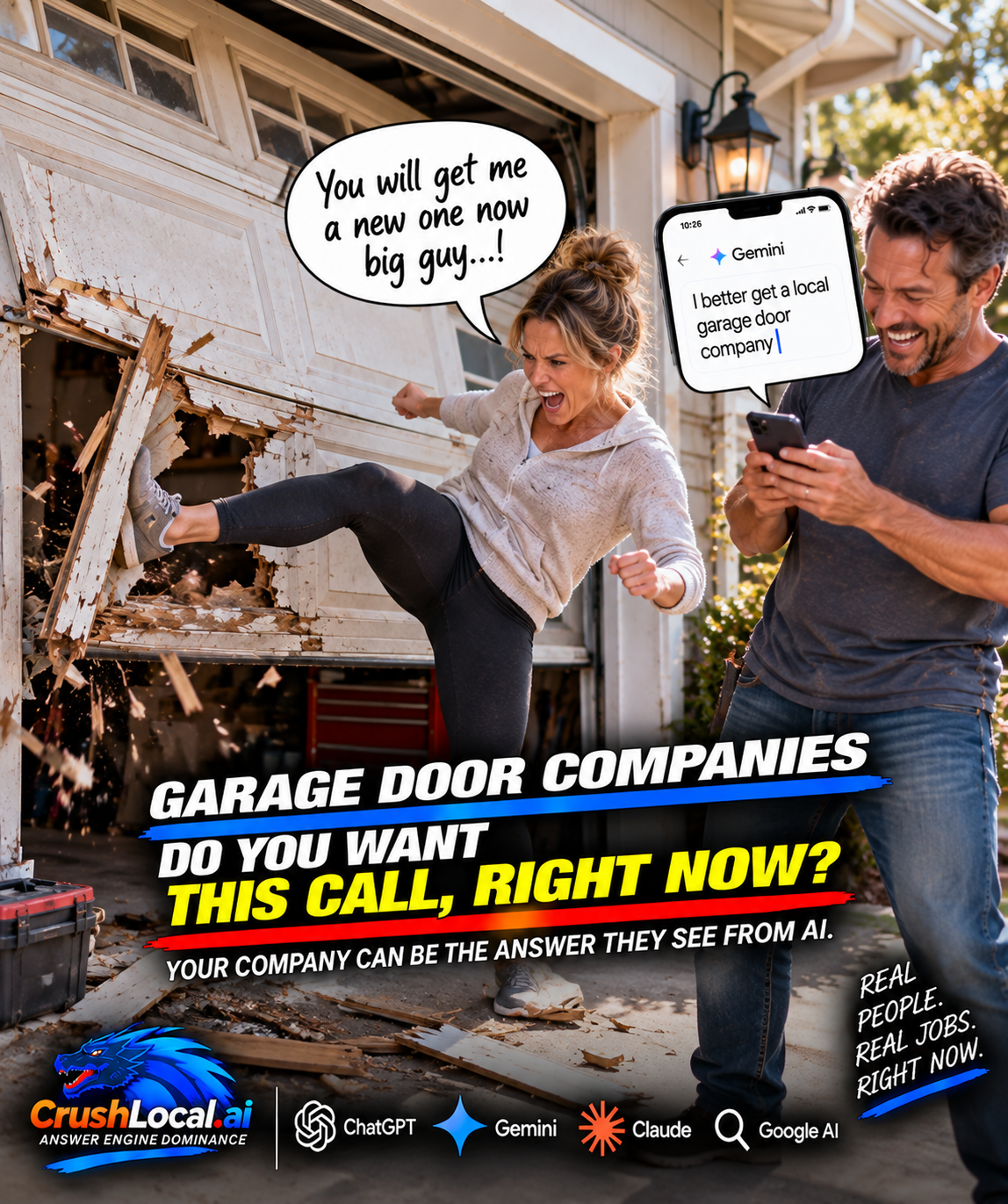 Garage Door AI authority and customer-intent example