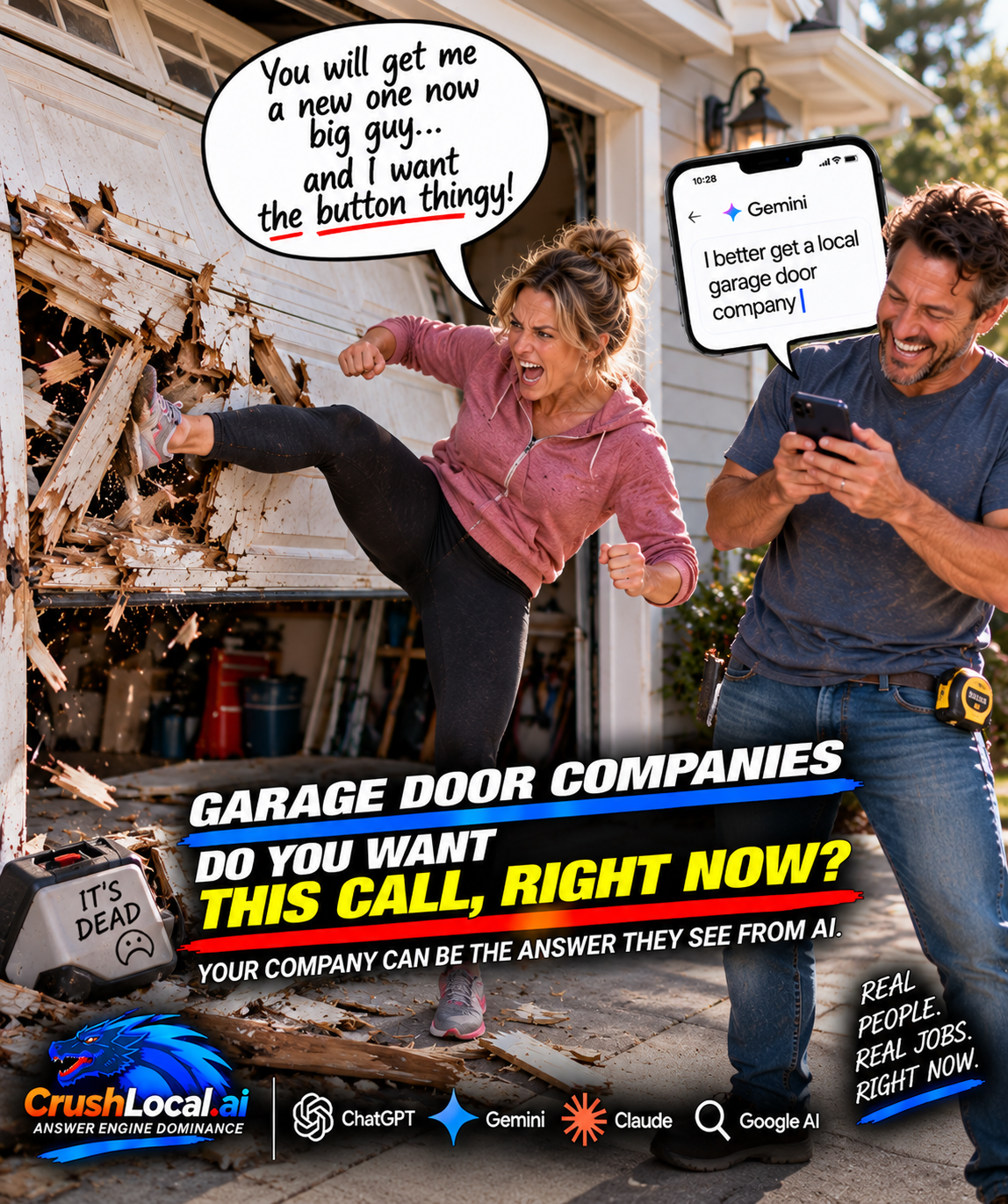 Garage Door AI authority and customer-intent example