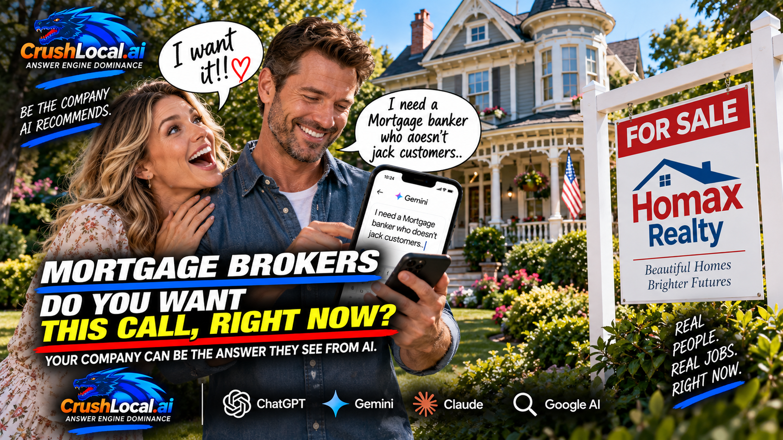 Mortgage Brokers AI authority and customer-intent example